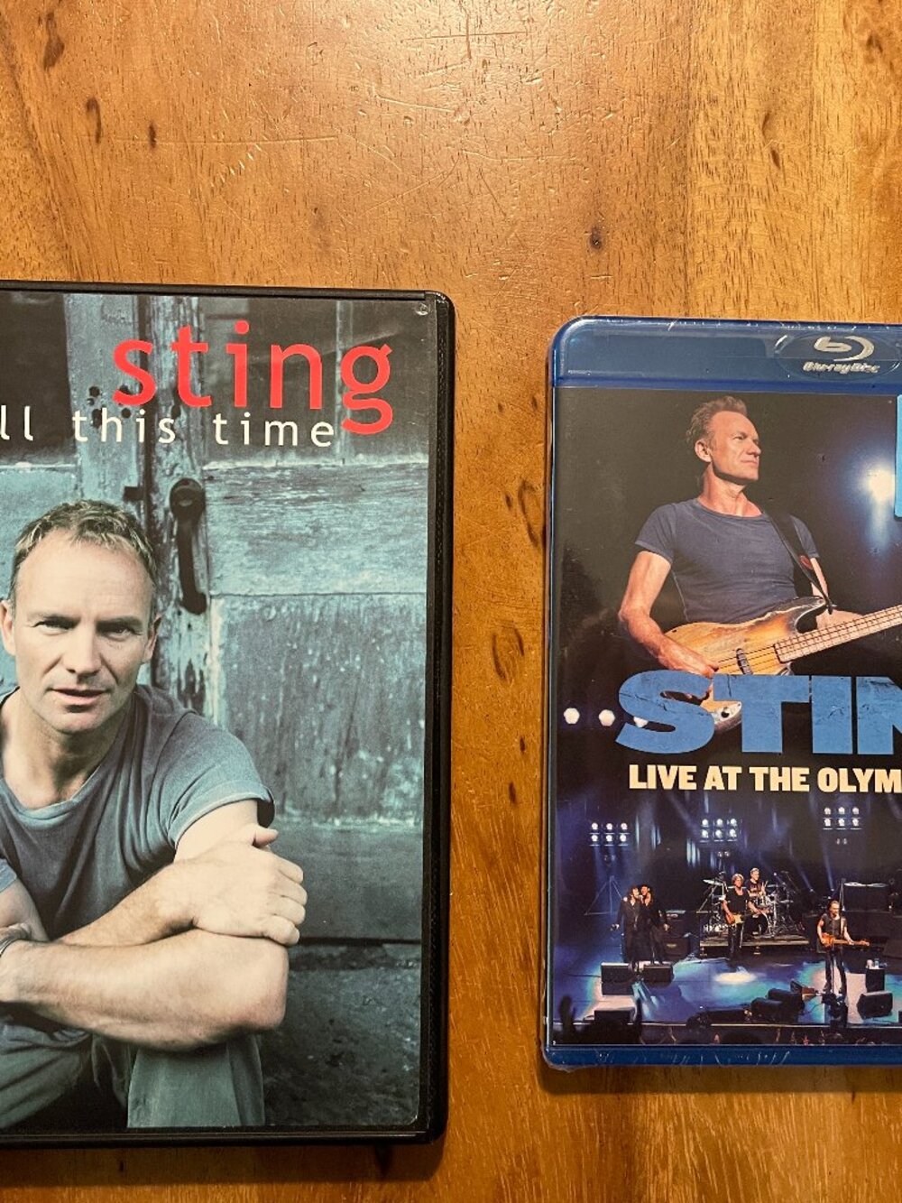 Sting Live at Olympia Paris Sealed Blu-ray All This Time DVD Concert Lot